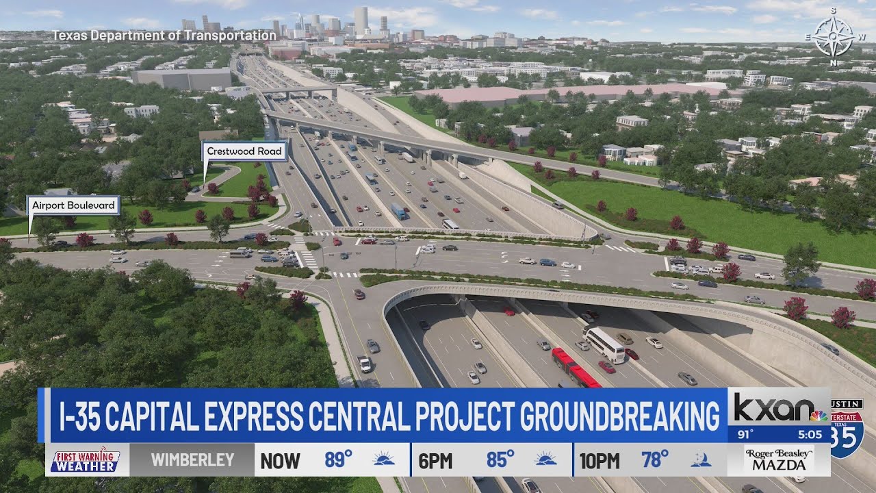 TxDOT celebrates ‘generational’ I-35 project kickoff as protesters slam expansion
