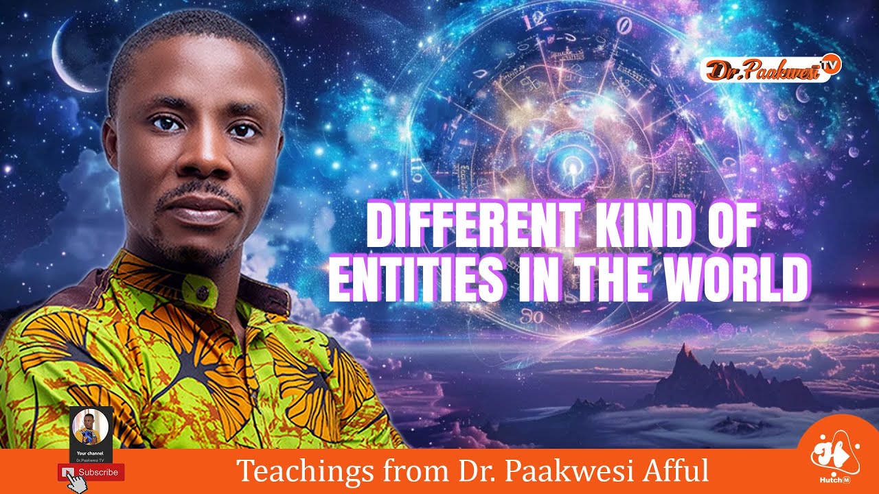 Different Kind Of Entities In The World