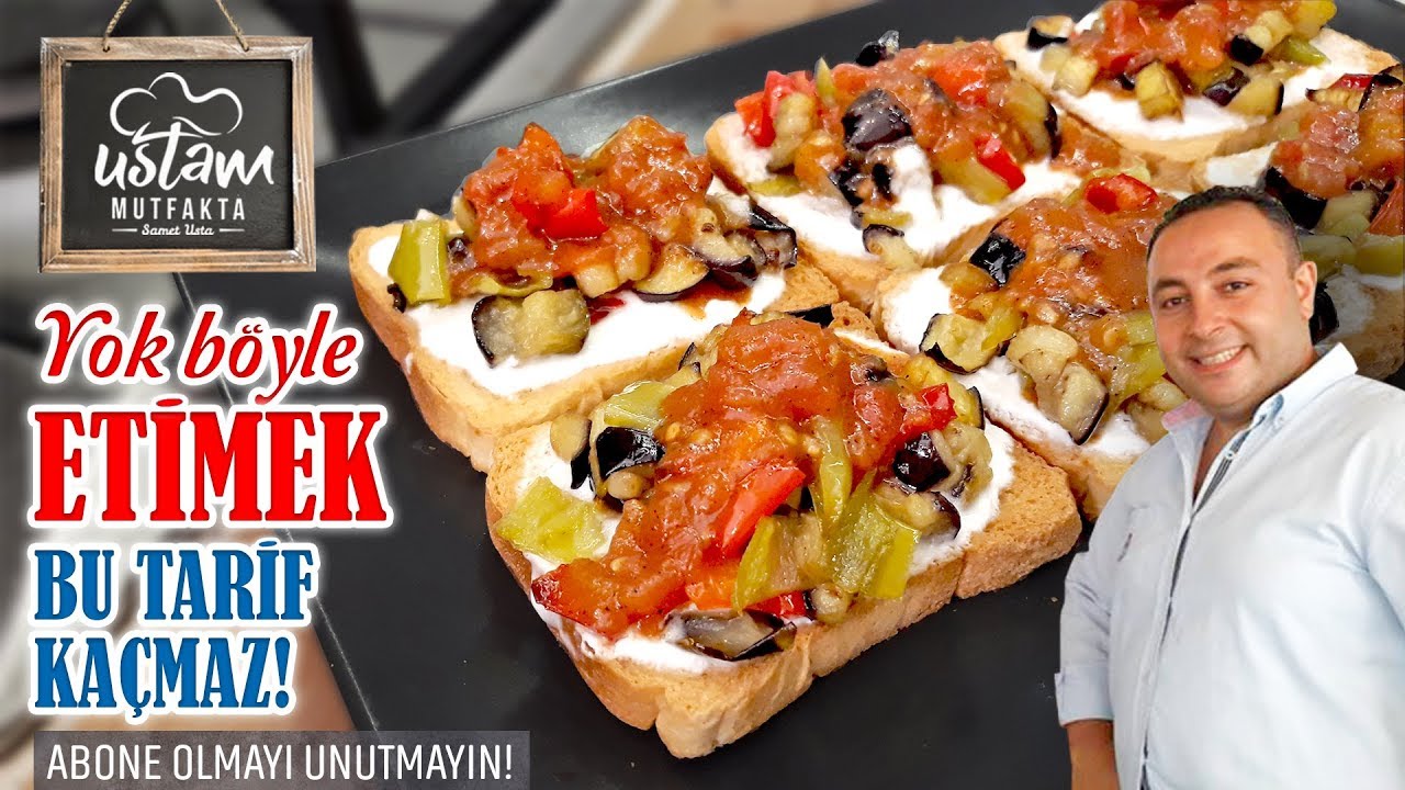 İSTER APERATİF İSTER ANA YEMEK / ETİMEK İLE EZBER BOZAN TARİFLER / LEZZETLİ VE KOLAY