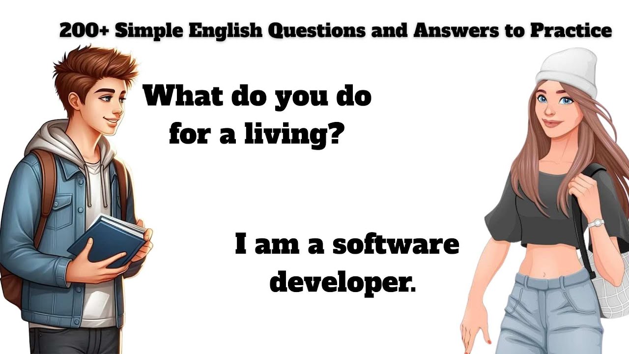 200+ Simple English Questions and Answers to Practice | Improve English Speaking Skills