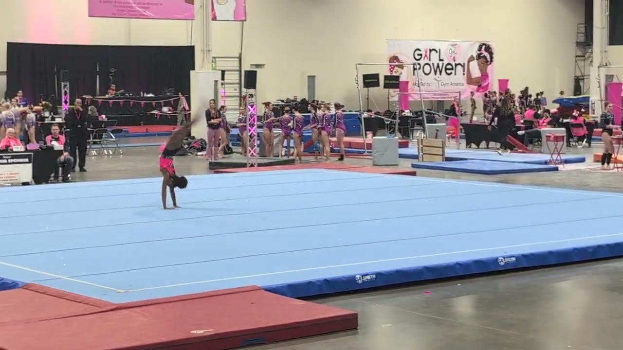 Girl Power 2026 Floor Routine.  9.375. #xcelplatinum #usagymnastics #girlpower 