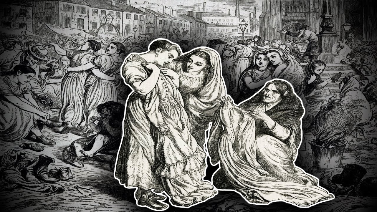 Slum Shopping in Victorian London (Rags for the Poor in Rosemary Lane)