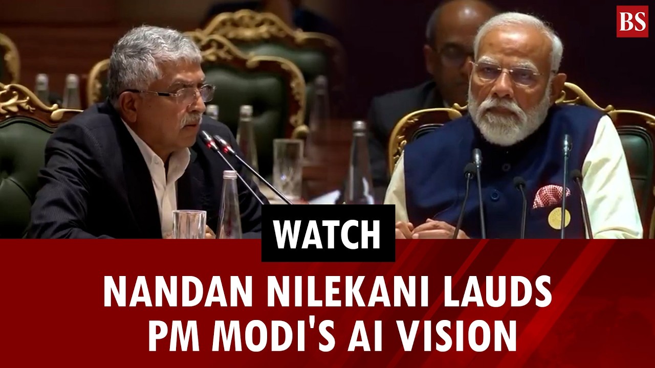 Watch: Nandan Nilekani lauds PM Modi's AI vision | India AI Impact summit 2026