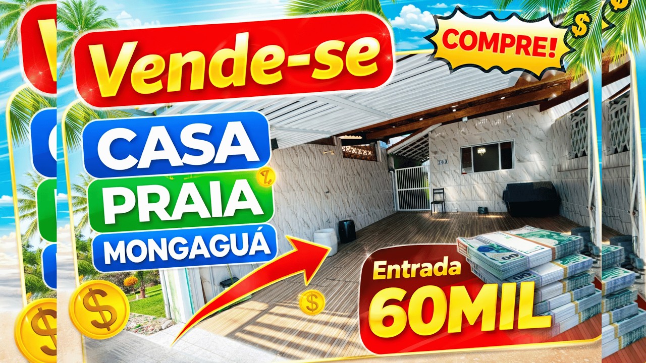 🏡 Casa à Venda – Itaóca, Mongaguá/SP  Raridade