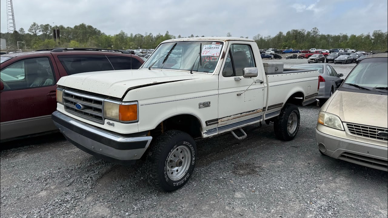 This DONATED Ford F-150 Has a RARE OPTION + TWIN TURBO BMW and More at IAA Auction!