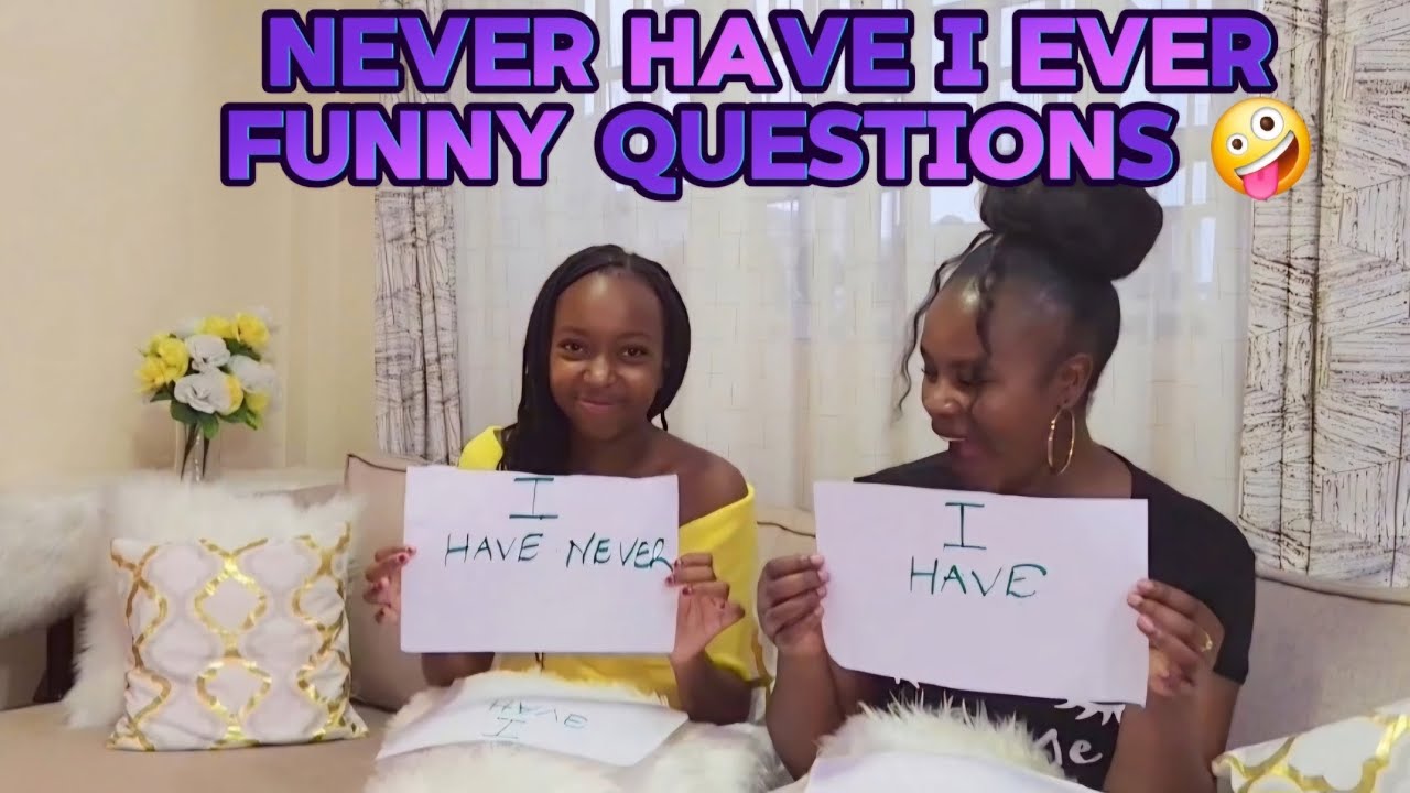 NEVER HAVE I EVER GAME WITH MY AUNTIE 🤣 / HILLARIOUS GAME /FUNNY GAME
