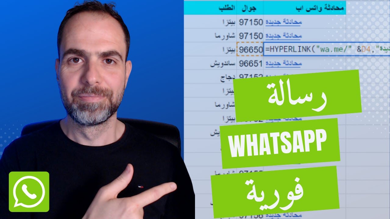 كيف تتحكم ببرنامج واتس اب من ملف جوجل شييت | ارسل رسائل بشكل تلقائي لأي رقم بضغطة زر
