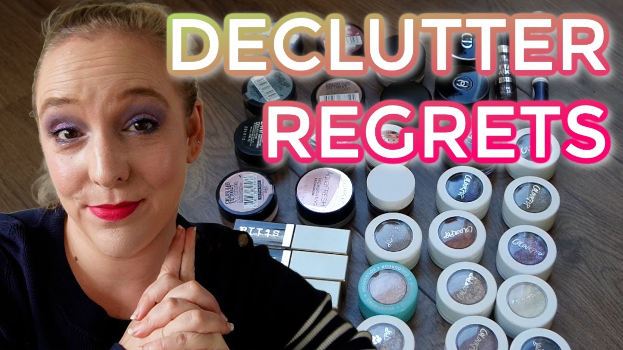 DECLUTTER REGRETS // Let's take a trip down makeup memory lane!