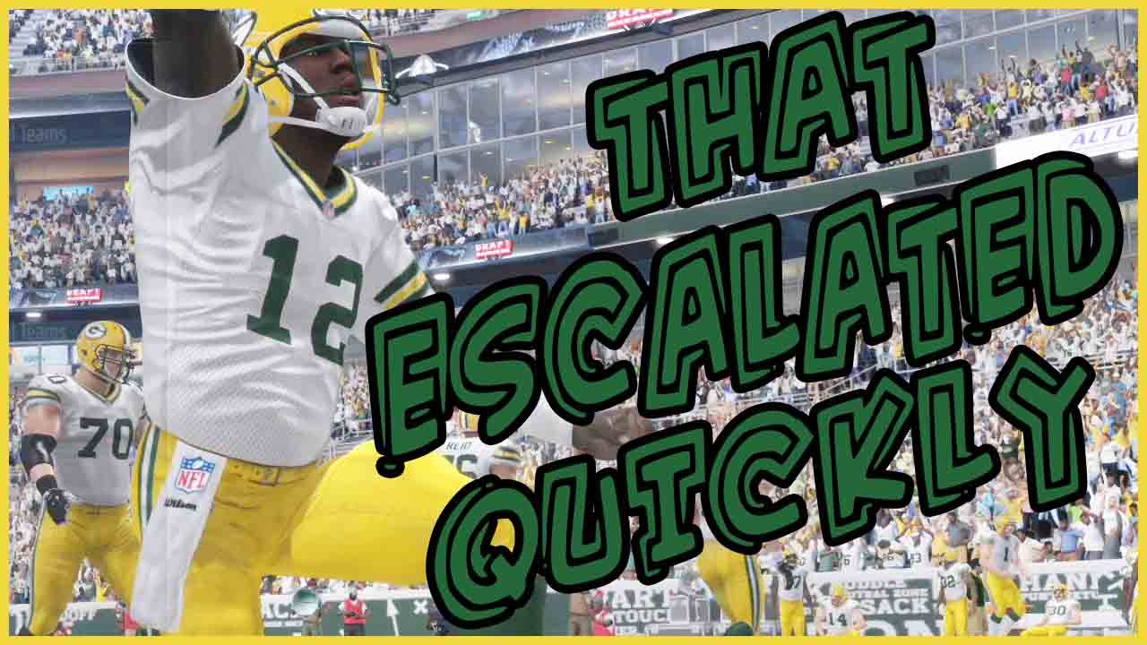 DANG! THAT ESCALATED QUICKLY!! - Madden 16 Draft Champions