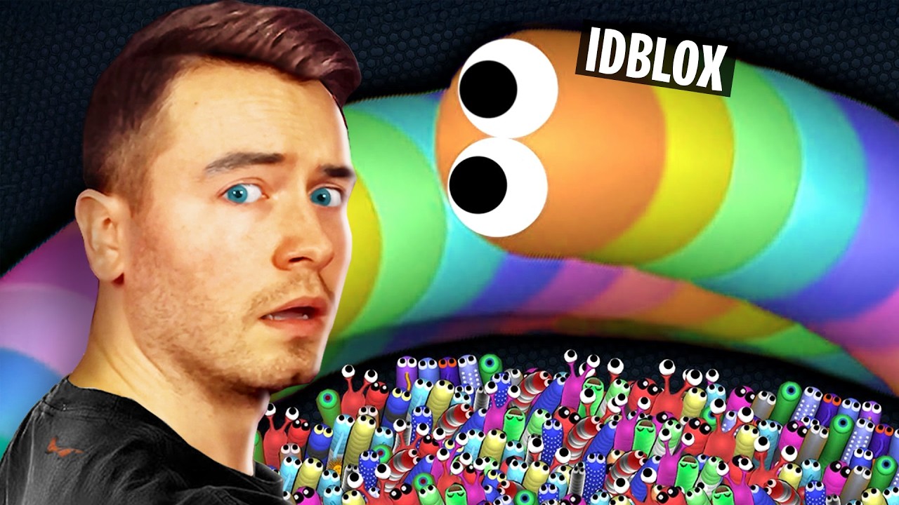 ICH spiele zum 1. MAL SLITHER.IO🪱