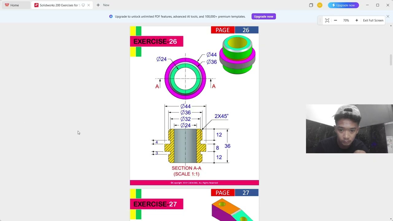 Solidwork Exersice 26