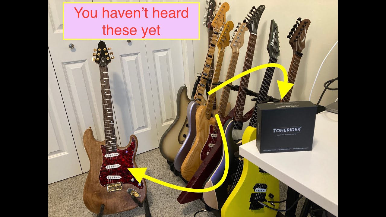 Tonerider Apex Classic - Oye Como Va, New Noiseless Strat Pickups!