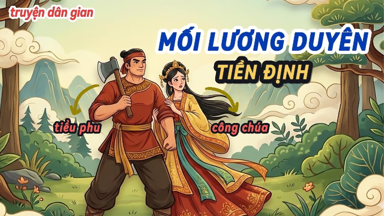 MỐI LƯƠNG DUYÊN TIỀN ĐỊNH, TIỀU PHU VÀ CÔNG CHÚA | Truyện Cổ Tích Dân Gian Việt Nam