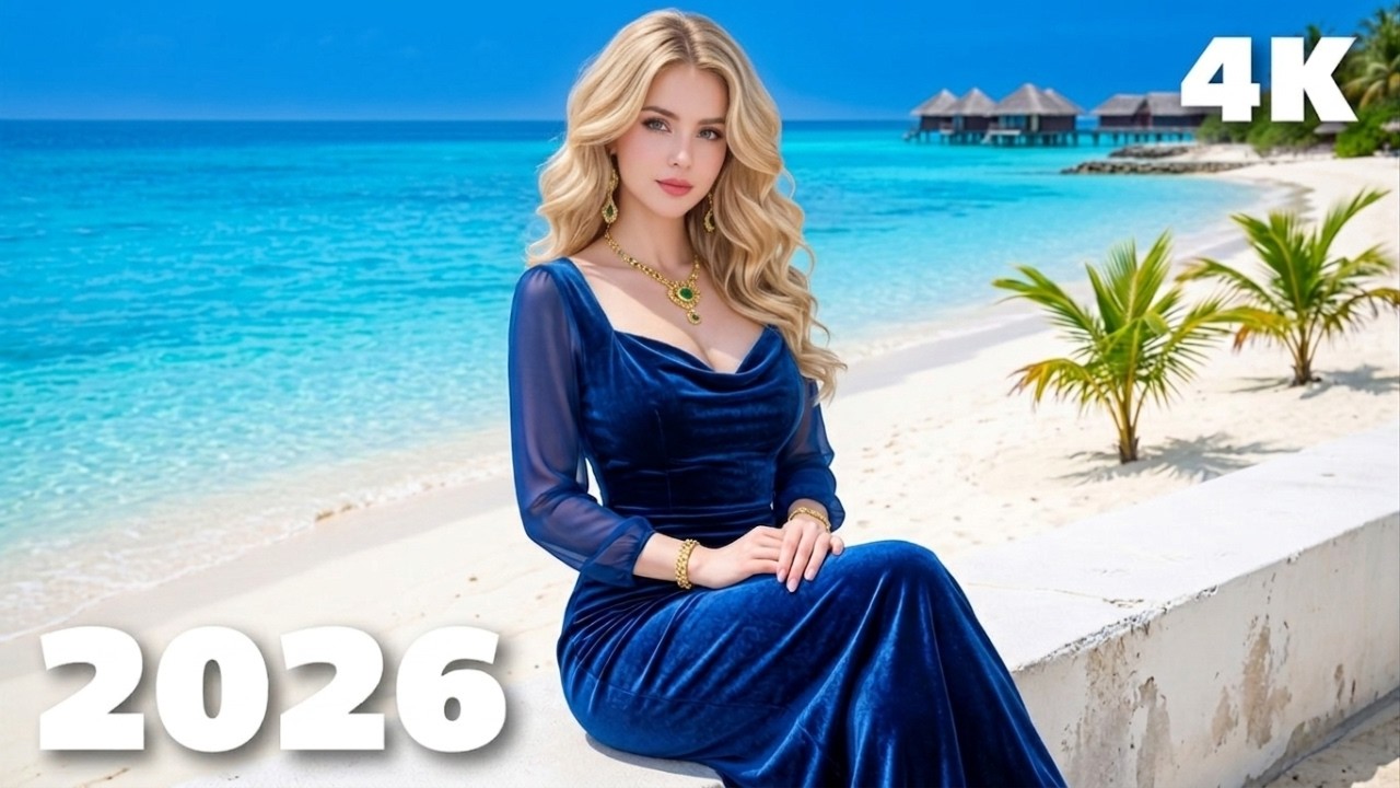 Relaxing Tropical Deep House 2026🍹Best Chill Vocal Summer Mix in 4K UHD for TV | Auralume Music