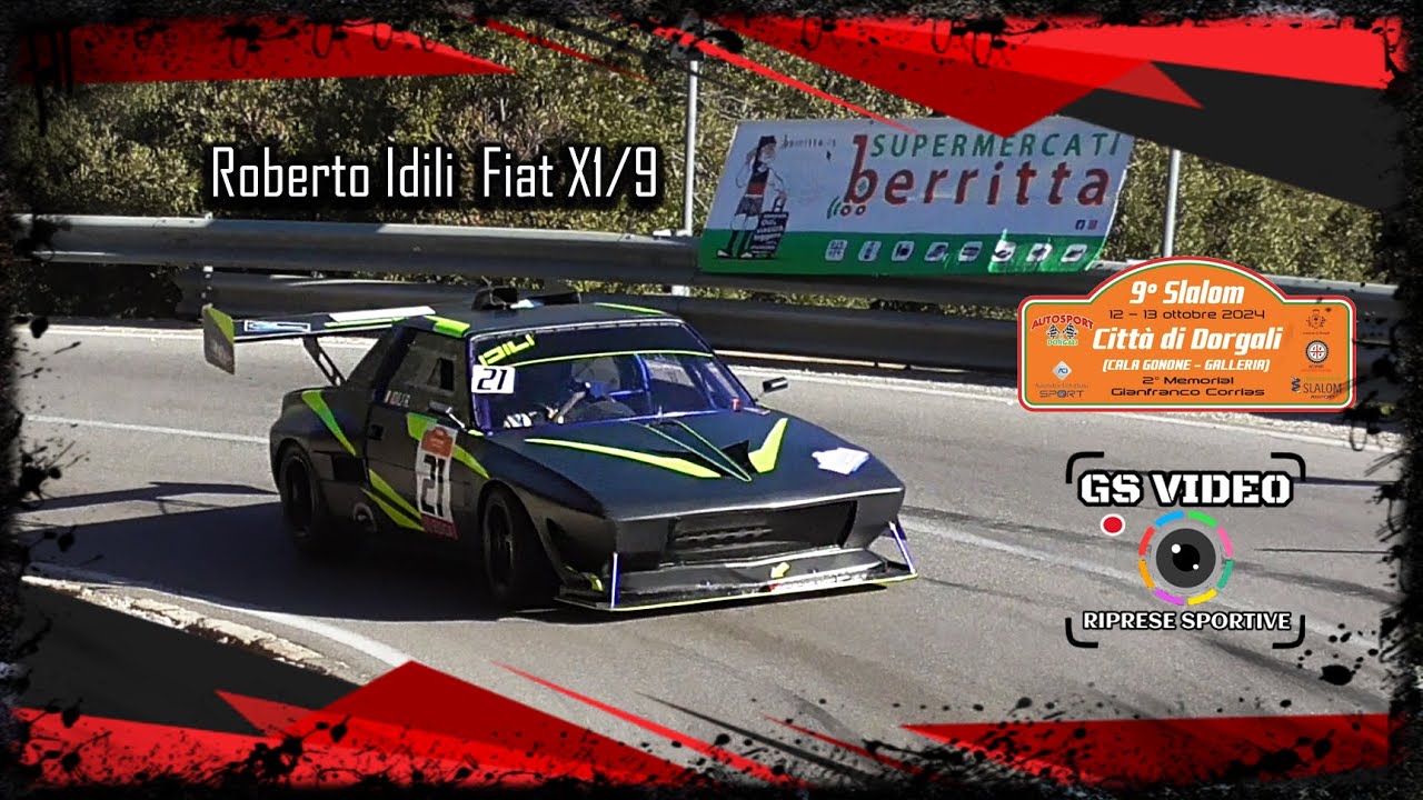9° Slalom Città di Dorgali 2024 | Roberto Idili | Fiat X1/9