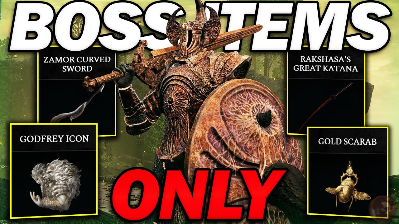 Elden Ring, but I can ONLY use items bosses give me! (No Remembrances)