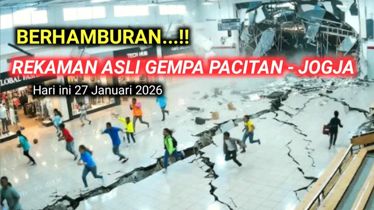 Gempa Magnitudo 5,7 Guncang Pacitan, Getaran Terasa Hingga Yogyakarta dan Bali