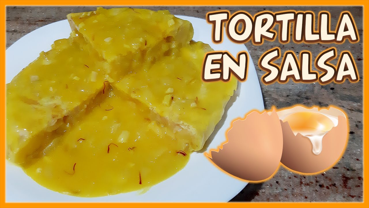 Tortilla de Patata en Salsa - Increíblemente Jugosa