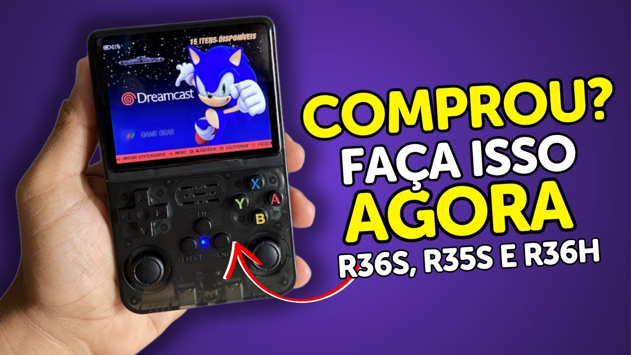 Comprou o R36S, R36H ou R35S? Agora Faça Isso!
