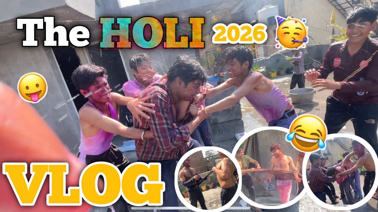 The HOLI VLOG 😌 | 2026 | Gaganvlogs0.11