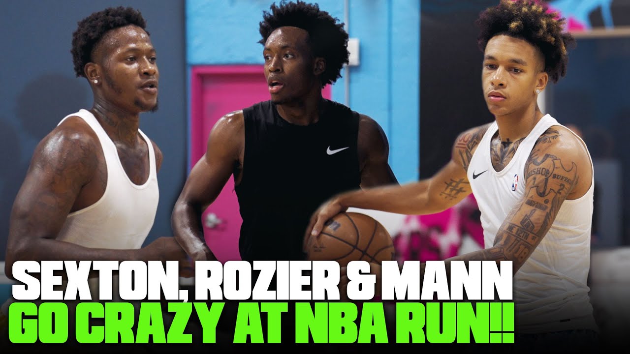 Collin Sexton & Terry Rozier GET BUCKETS + Tre Mann DROPS DEFENDER at Remy Runs in Miami!!