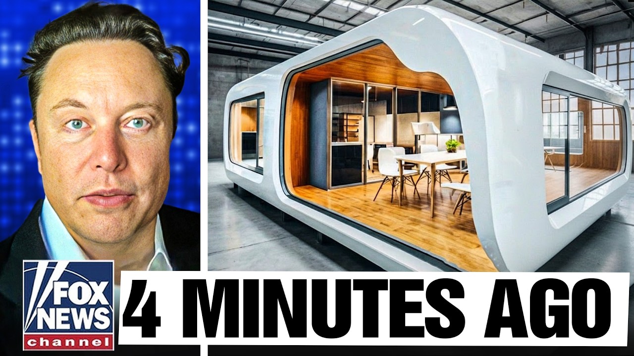 IT HAPPENED! Elon Musk’s $10,000 House FINALLY Hitting The Market