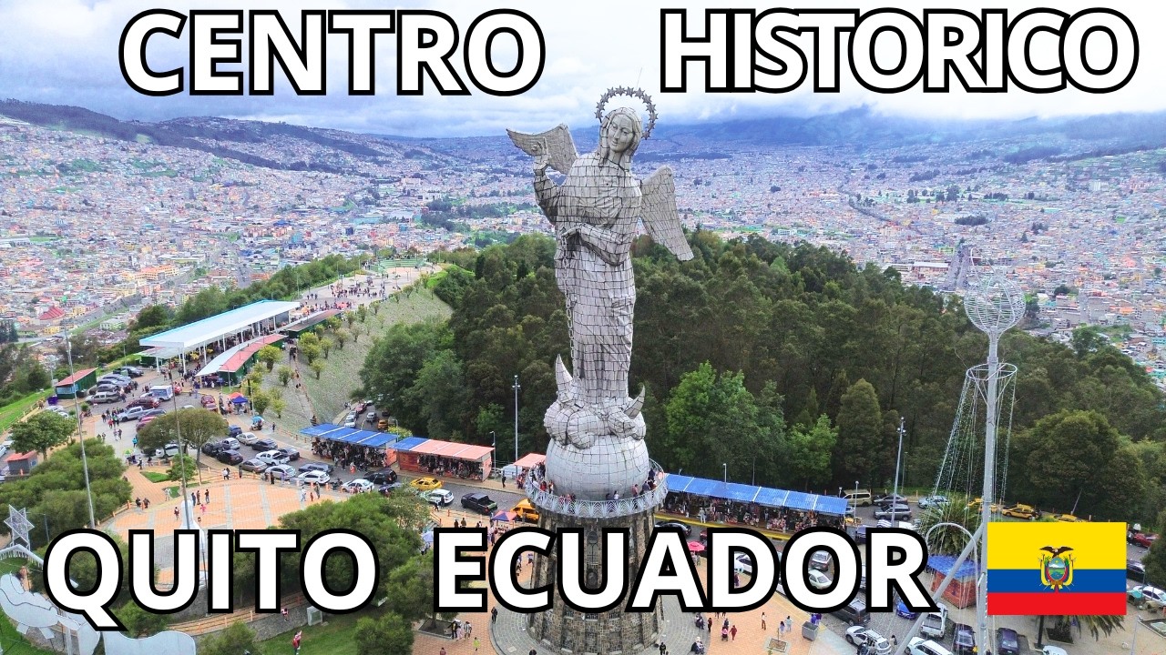 LUGARES IMPERDIBLES DEL CENTRO HISTORICO QUITO ECUADOR VIRGEN PANECILLO/PLAZA SANFRANCISCO