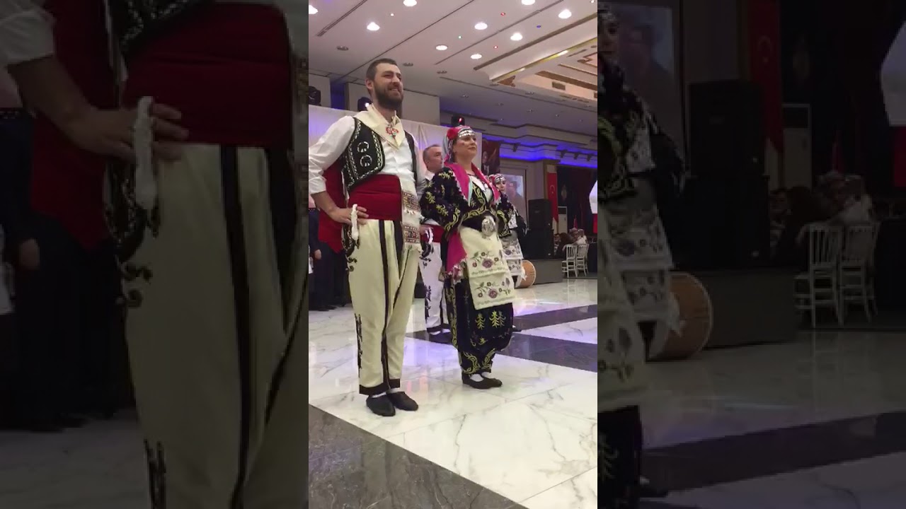 Pita gecesinden patriyotların y&ouml;resel folklor oyunu