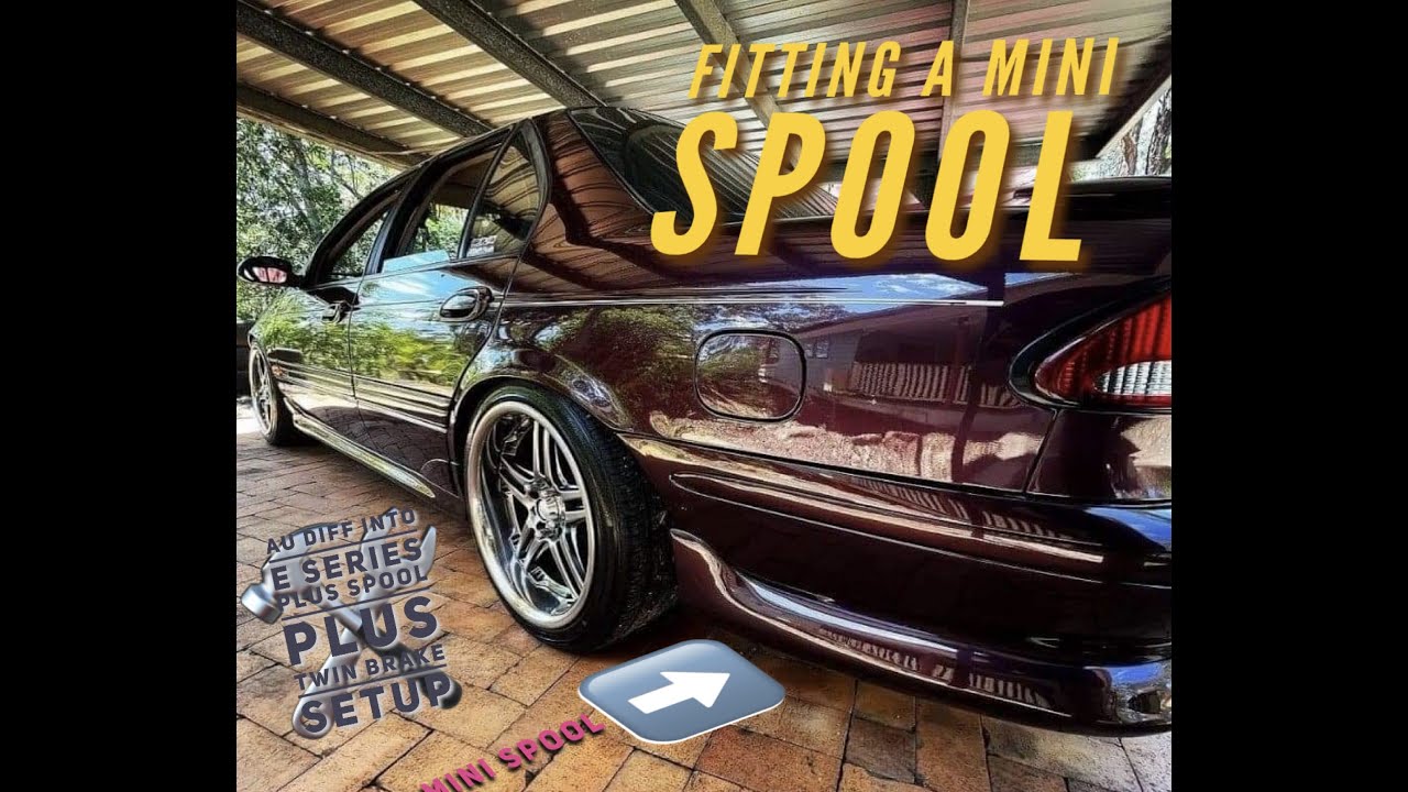 Mini Spool for Bens Barra swapped Fairmont Ghia ! AU Falcon doing some gardening.