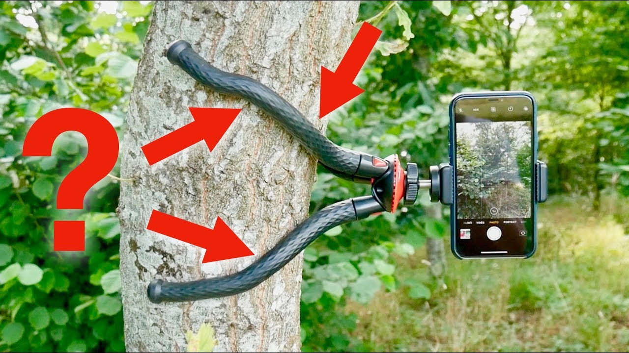 Ce trépied pour SMARTPHONE s’accroche partout !