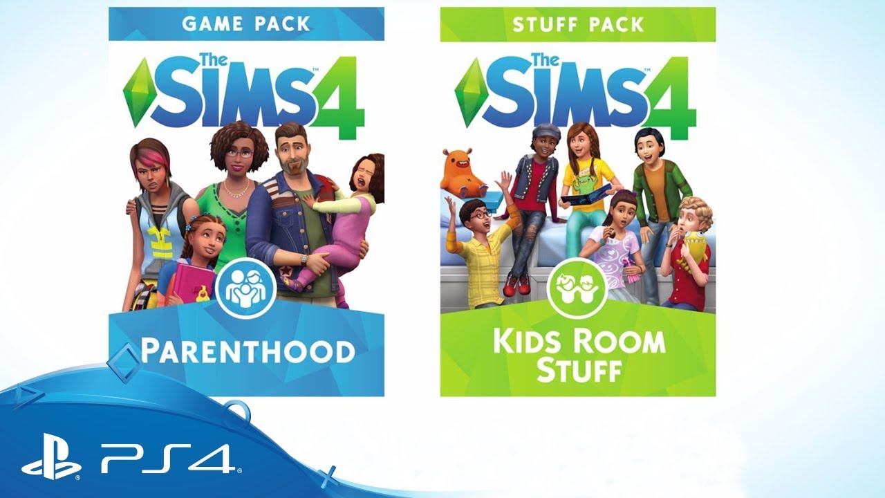 The Sims 4 | Parenthood and The Sims 4 Kids Room Stuff | PS4