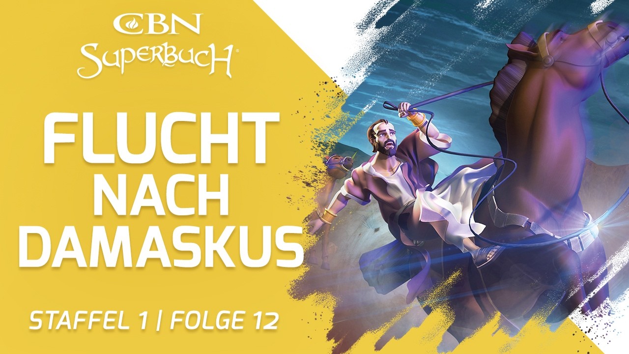 Paulus | Flucht nach Damaskus – Die Geschichte von Paulus | Superbuch (Staffel 1, Folge 12)