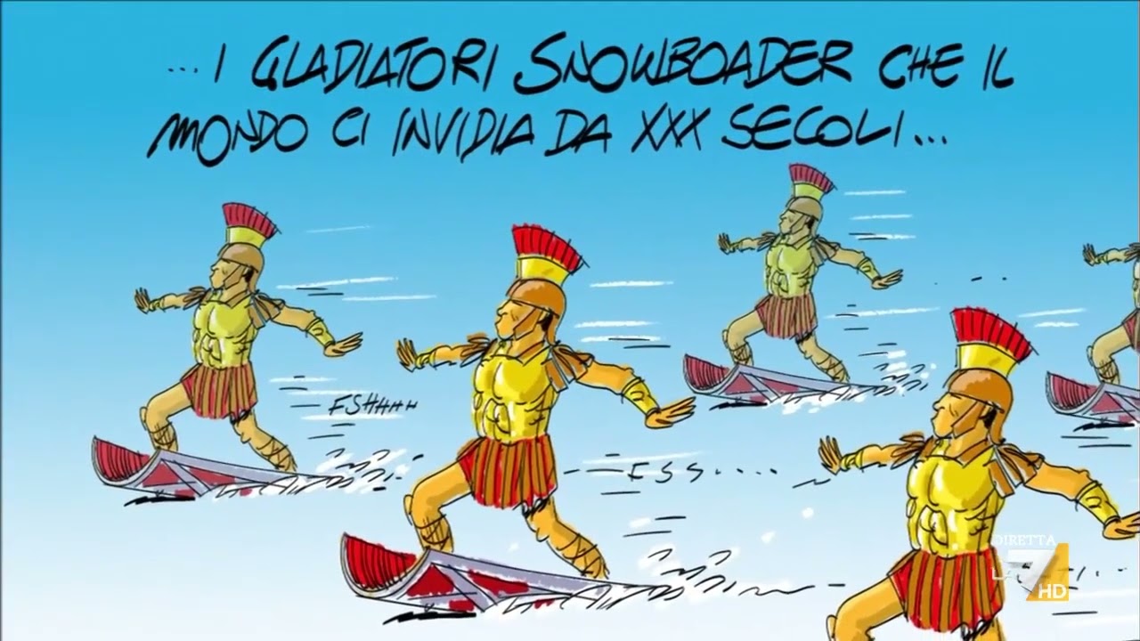 Cortina. Il cartoon del genio Makkox a Propaganda Live