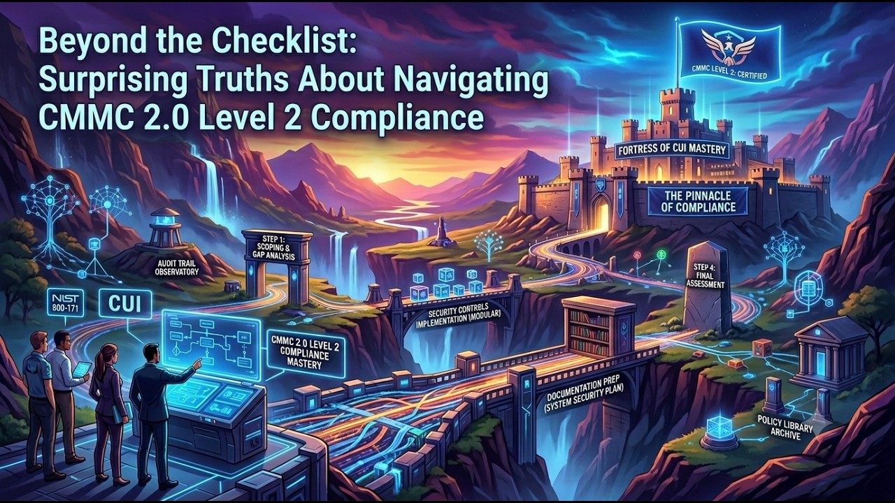 Beyond the Checklist - Surprising Truths About Navigating CMMC 2 0 Level 2 Compliance