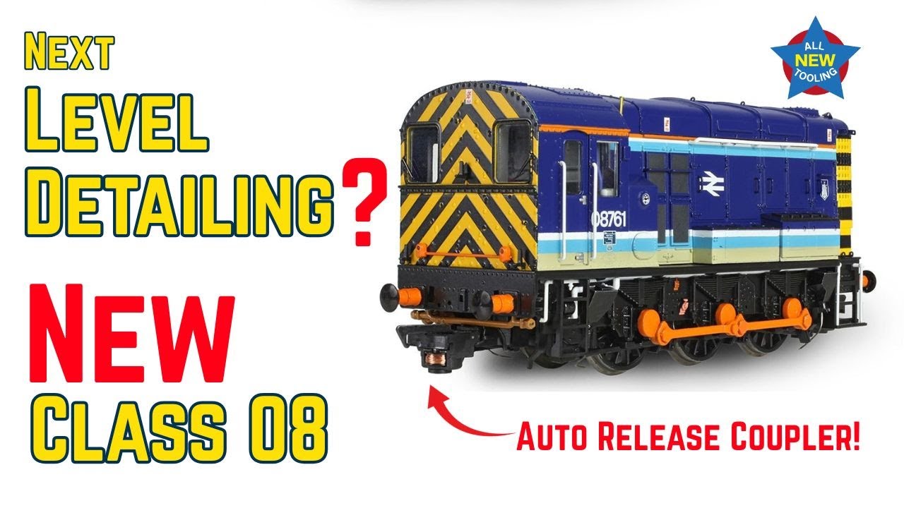 Next-Level Detailing? Bachmann’s All-New Class 08!