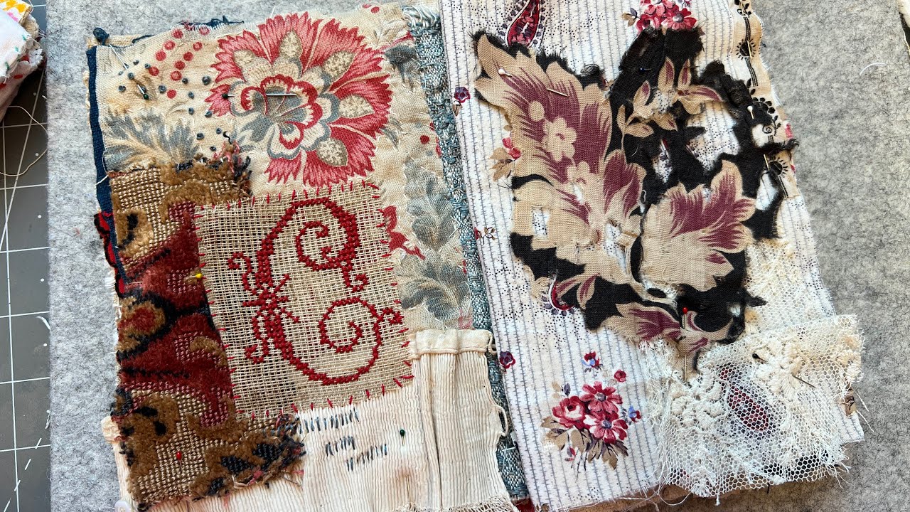 #roxysjournalofstitchery | Vol 9 Ep05 | next set of pages inspired by Mandy Pattullo