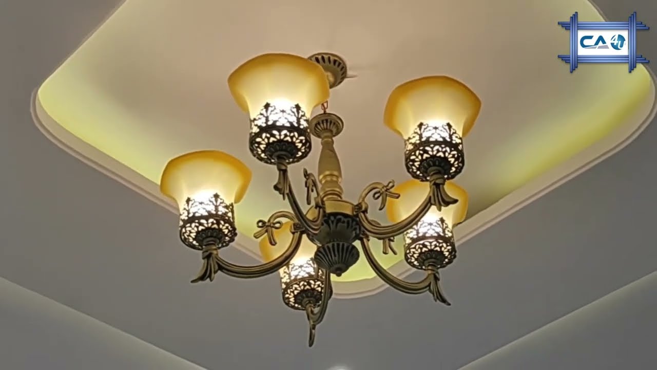 False Ceiling Hanging LED Lamp unboxing by CRAZY ART 4U