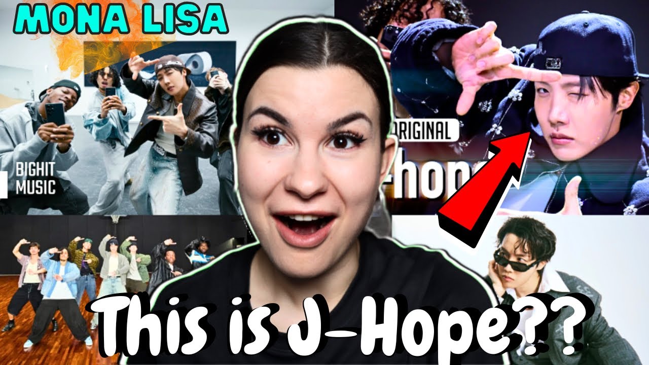 J-Hope - Mona Lisa (Music Video, Dance Practice, Studio Choom Original ) | REACTION