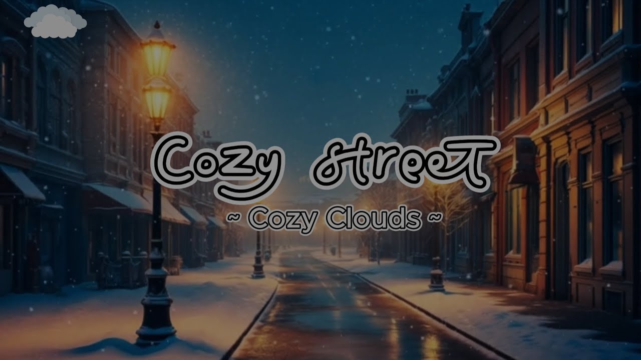 Cozy Winter Lo-Fi | Snowy Abandoned City Streets – Relax & Study