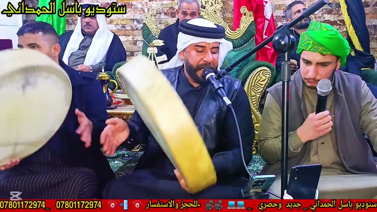 المداح السيد محمد فاروق النعيمي في تكية السيد احمد العزي
