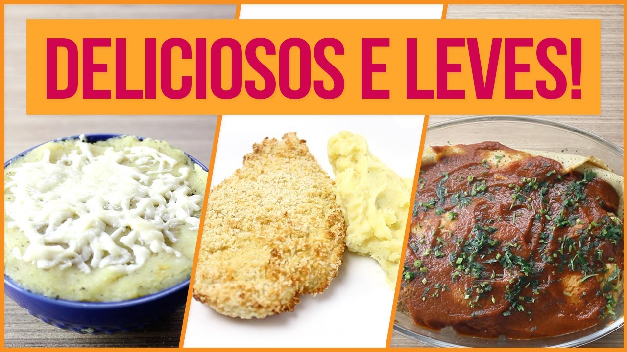 ALMOÇO FITNESS FÁCIL DE FAZER! | Substitua seu Almoço por essas Opções!