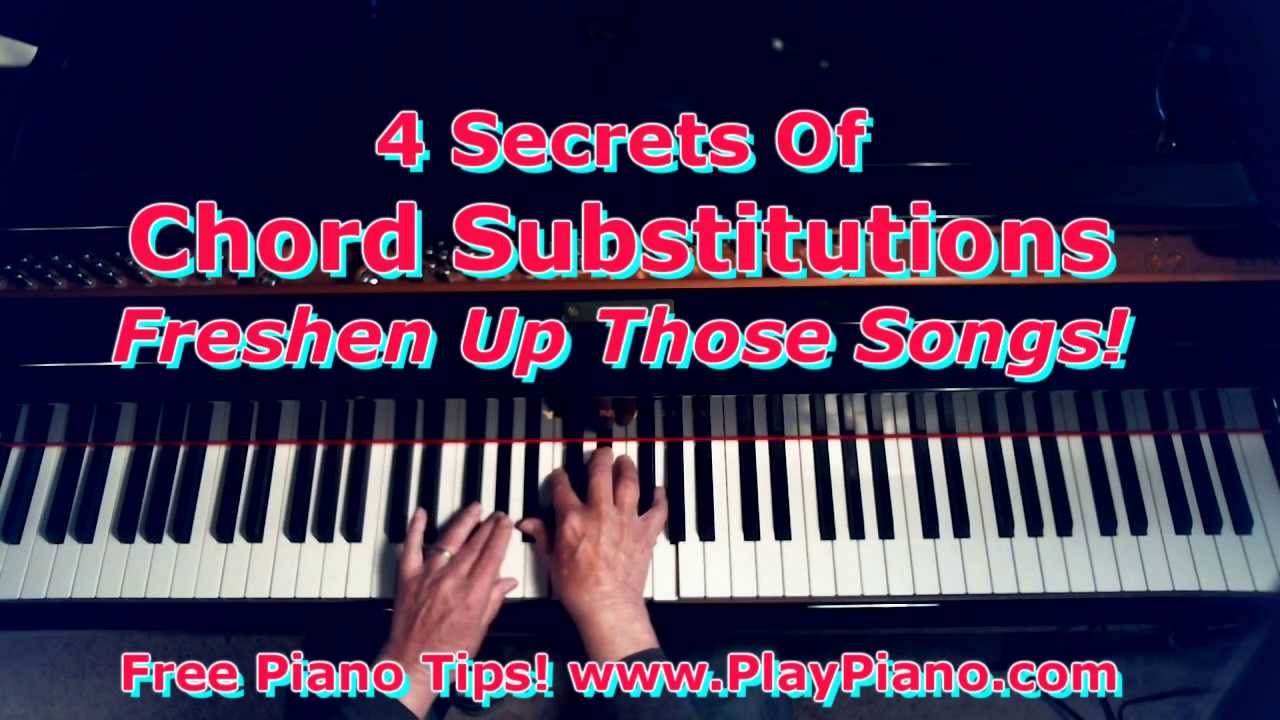 The 4 Secrets Of Exciting Chord Substitutions!