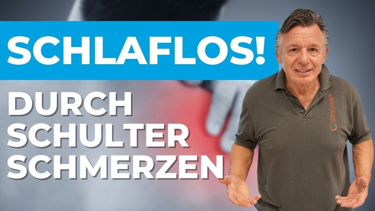 Du kannst nicht Schlafen? Dir schmerzt die Schulter? So hilfst du dir!