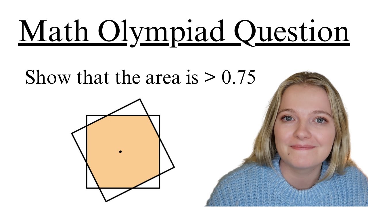 Math Olympiad Question - Can You Spot the 1 Line Solution?