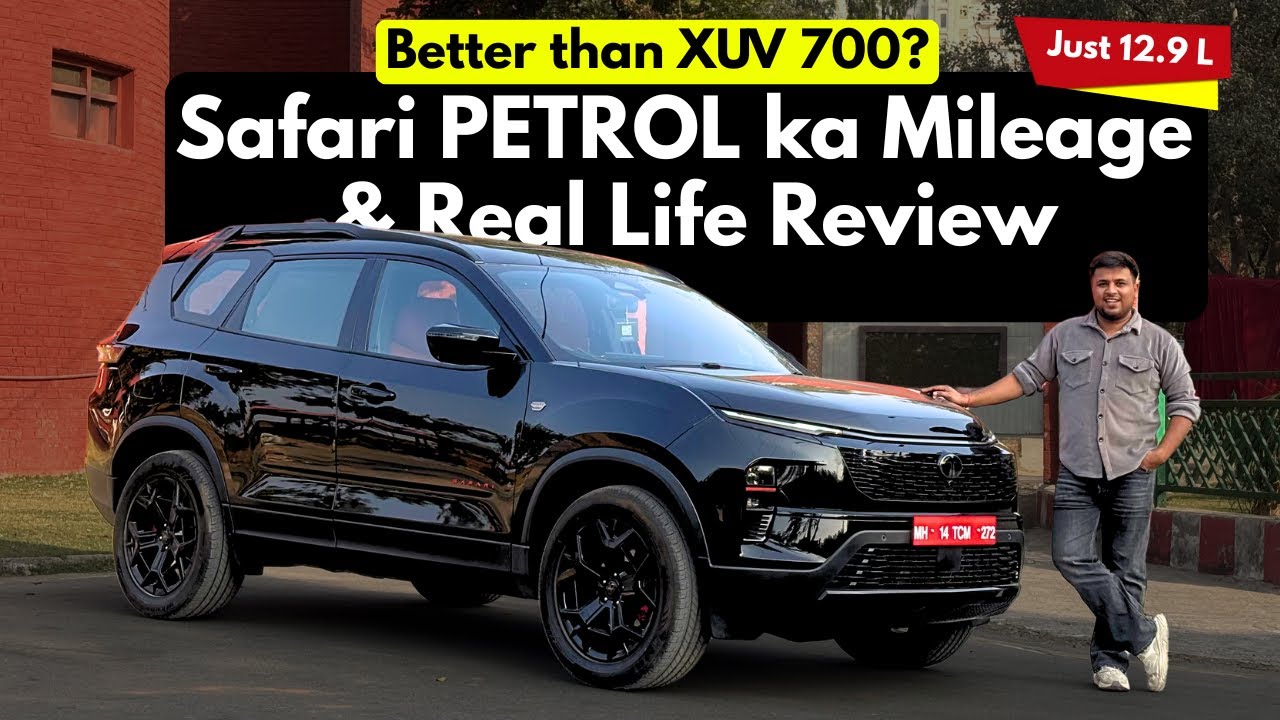 New Tata Harrier & Safari Petrol - Detailed Review | Vibration Test, Mileage Test, Drive Review