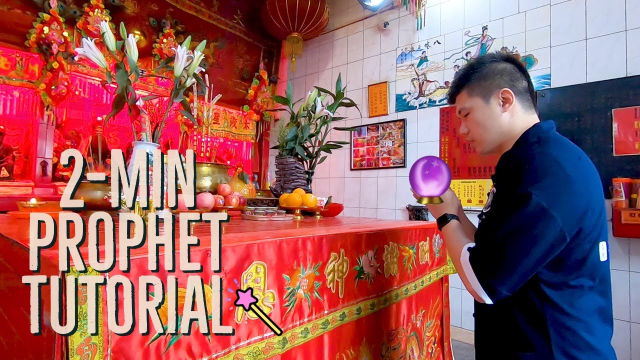 2 min Fortune-telling Course! Temple Etiquette 2分鐘學會擲聖杯！