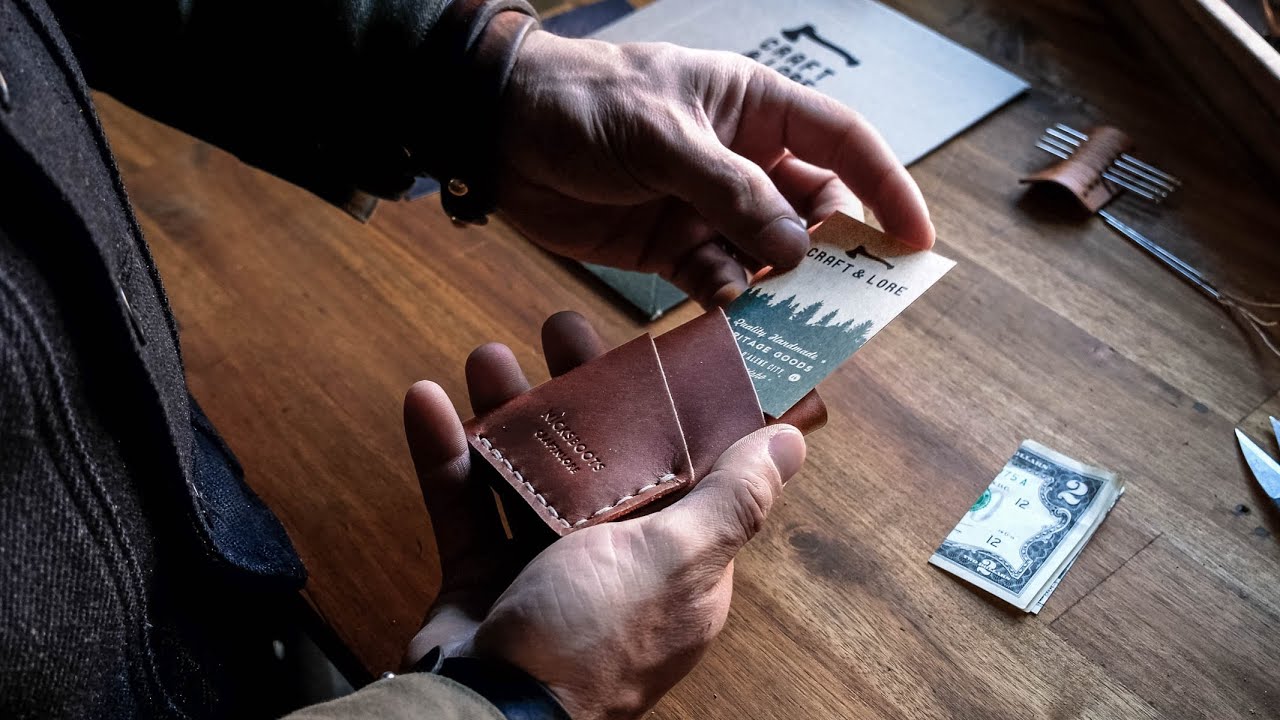 How It's Made: 1964 Brown Port Wallet: Craft & Lore x Nicks Collab