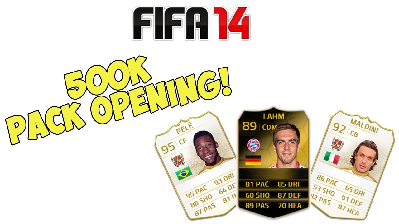 FIFA 14 - 500K Pack Opening!