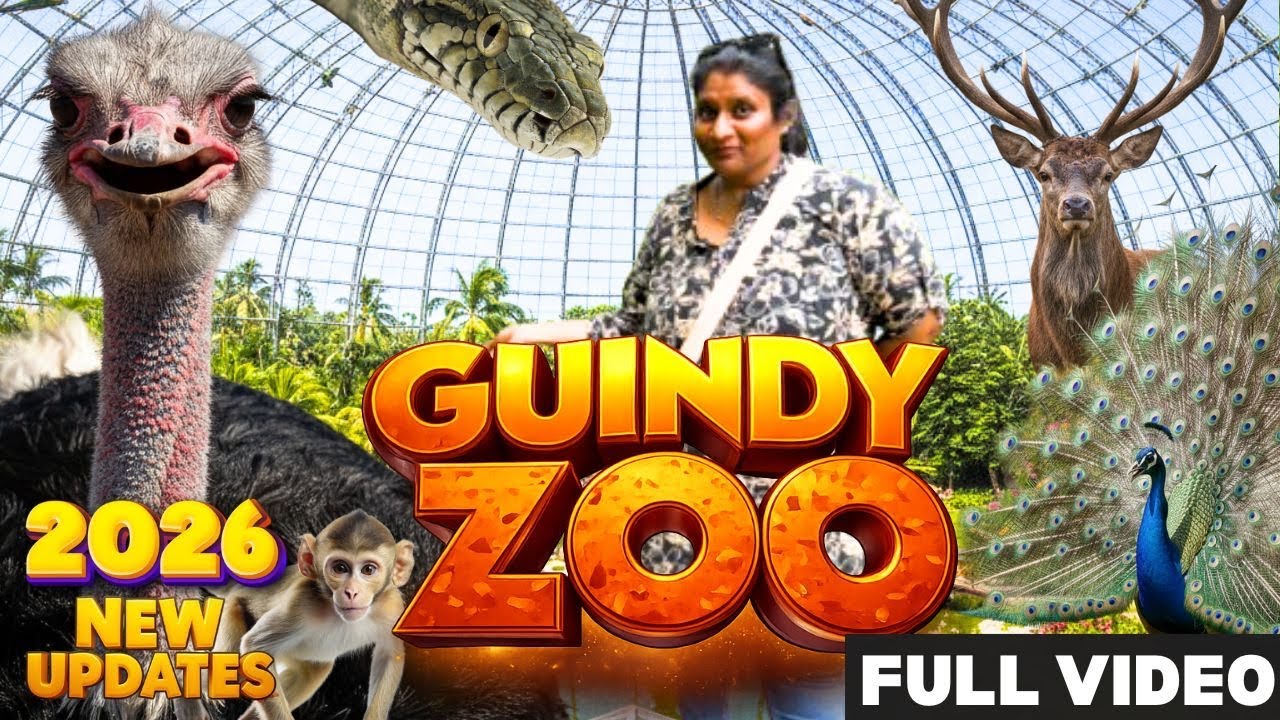 GUINDY NATIONAL PARK | Guindy Children’s Park | Zoo In Chennai | Newly Updated | 2026 Ticket Price 