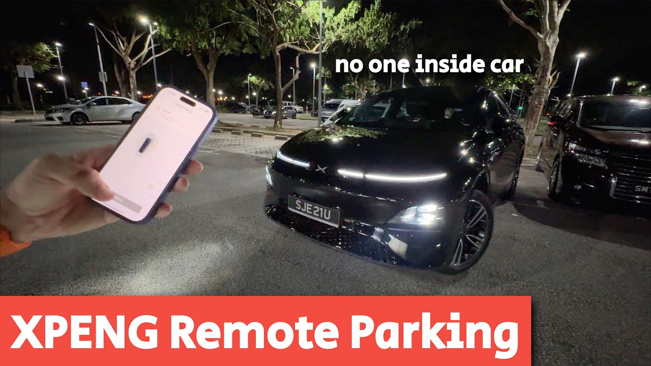 XPENG Remote Parking!